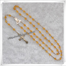 Colourful Plastic Sected Beads Rosary (IO-cr318)